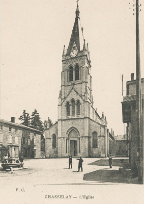 Place de l'Abbé Rivoire - Place de l'église